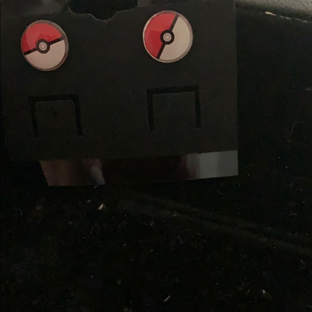 Pokeball earrings